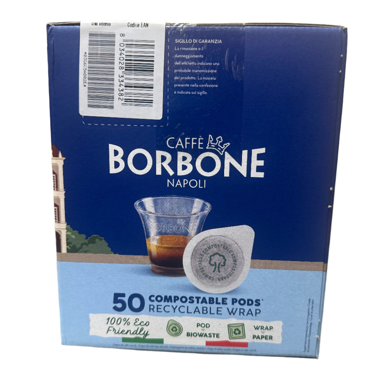 Caffè Borbone Napoli coffee pod box on a surface