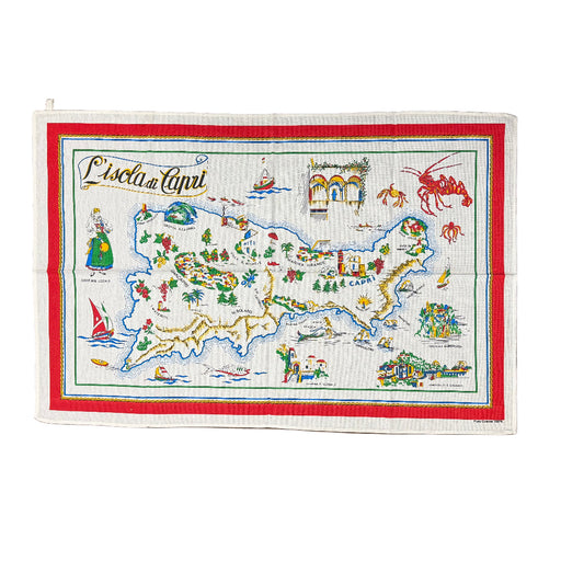 Colorful map of Provence with decorative elements on a white background