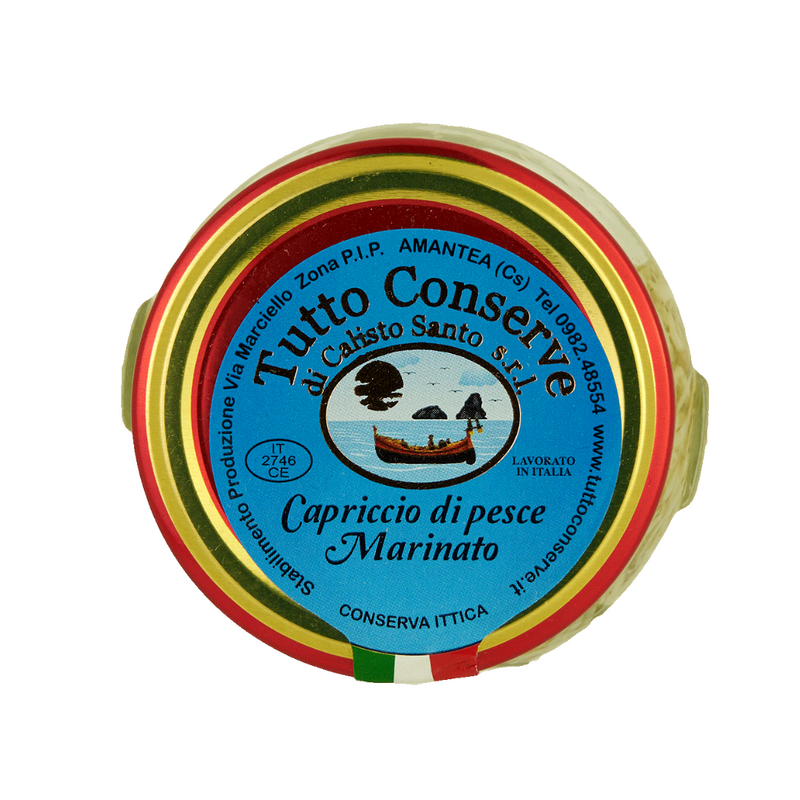 Tutto Conserve Marinated Baby Fish, Little Fish