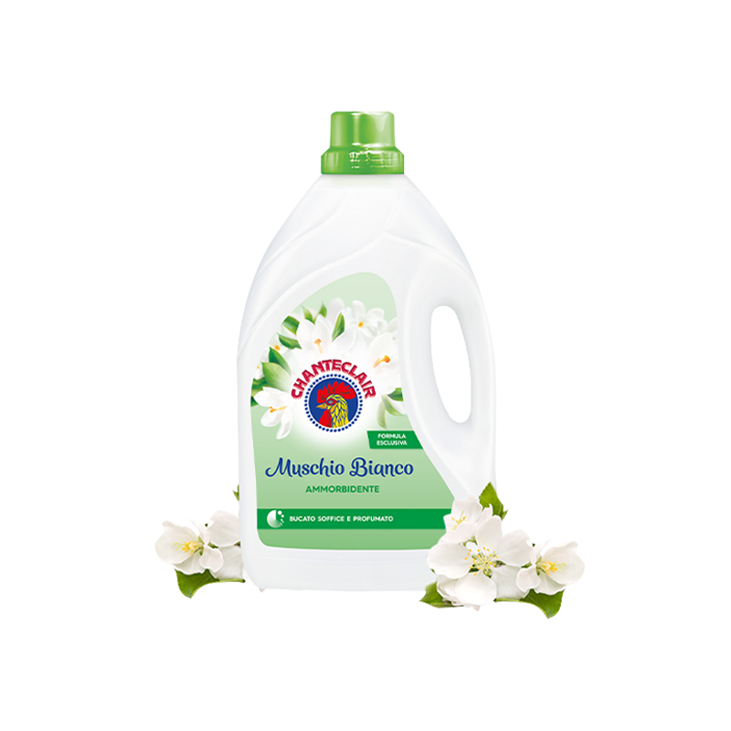 Chanteclair Ammorbidente, White Musk Fabric Softener, Muschio Bianco, 1560 ml