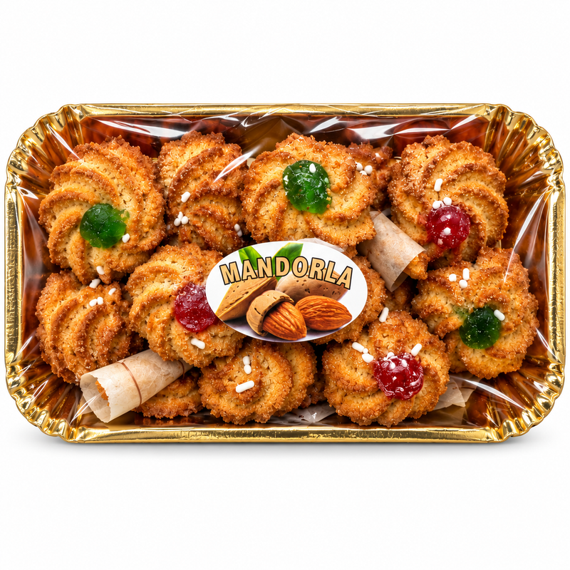 Le Gemelle Ti Lù Dessert di Mandorla Italian Almond Cookies – 14.1 oz (400g)
