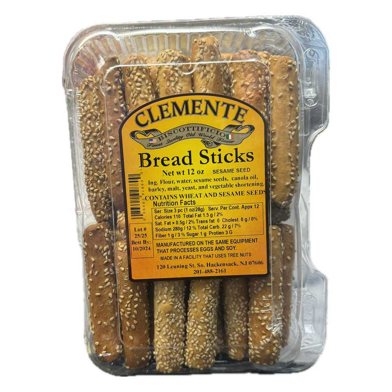 Clemente Sesame Seed Breadsticks, 12 Oz