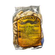 Packaged snack with Clemente label on a white background