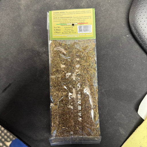 Coluccio Sicilian Wild Fennel Seeds, 1.06 oz | 30g