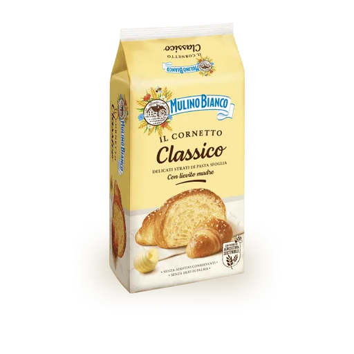 Mulino Bianco bread dough package on a white background