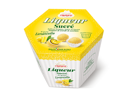 Crispo Sucre Raffinati Dragees w/ Limoncello, 1 lb 1.62oz | 500g