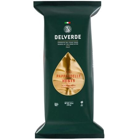 Delverde #83 Pappardelle Nests, 8.8 OZ |  250g