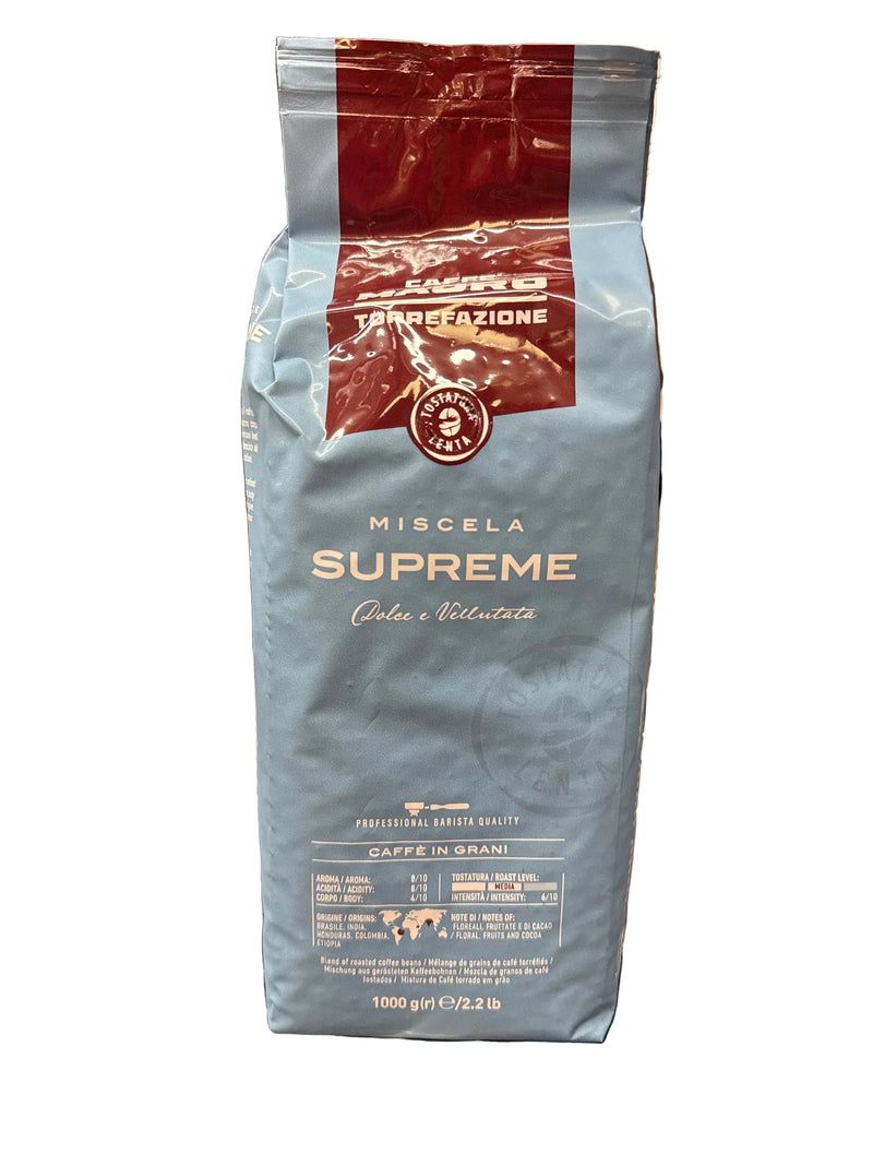 Caffe Mauro Original Beans, 80% Arabica 20 Robusta, 2.2 lb | 1000g