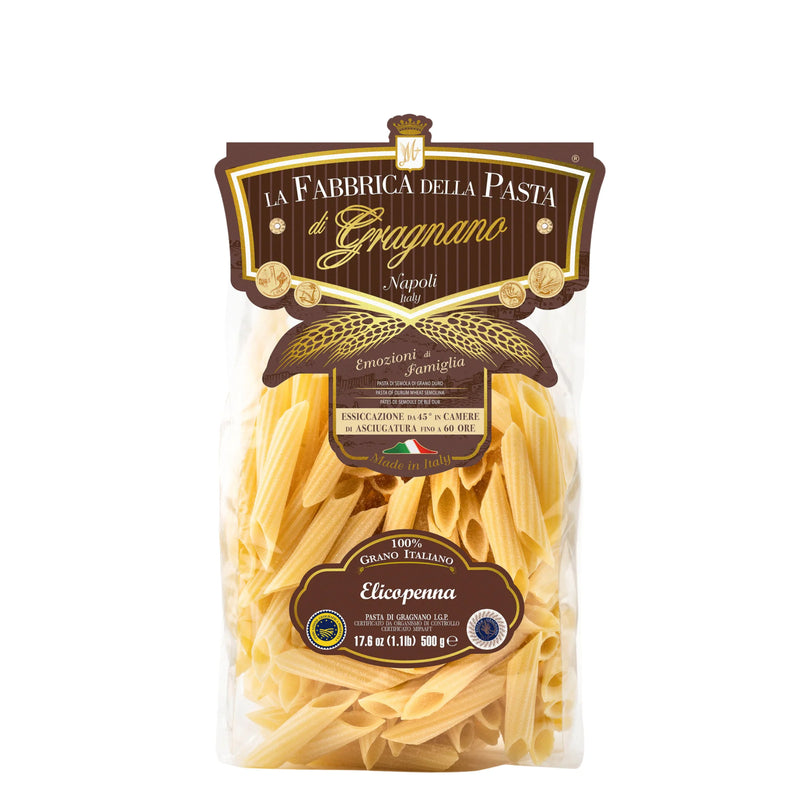 La Fabbrica Della Pasta Elicopenna, #549, 17.6 oz | 500gr