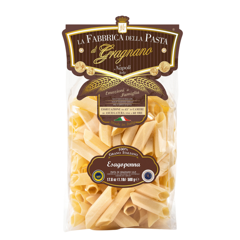 La Fabbrica Della Pasta Esagopenna, #700, 17.6 oz | 500g