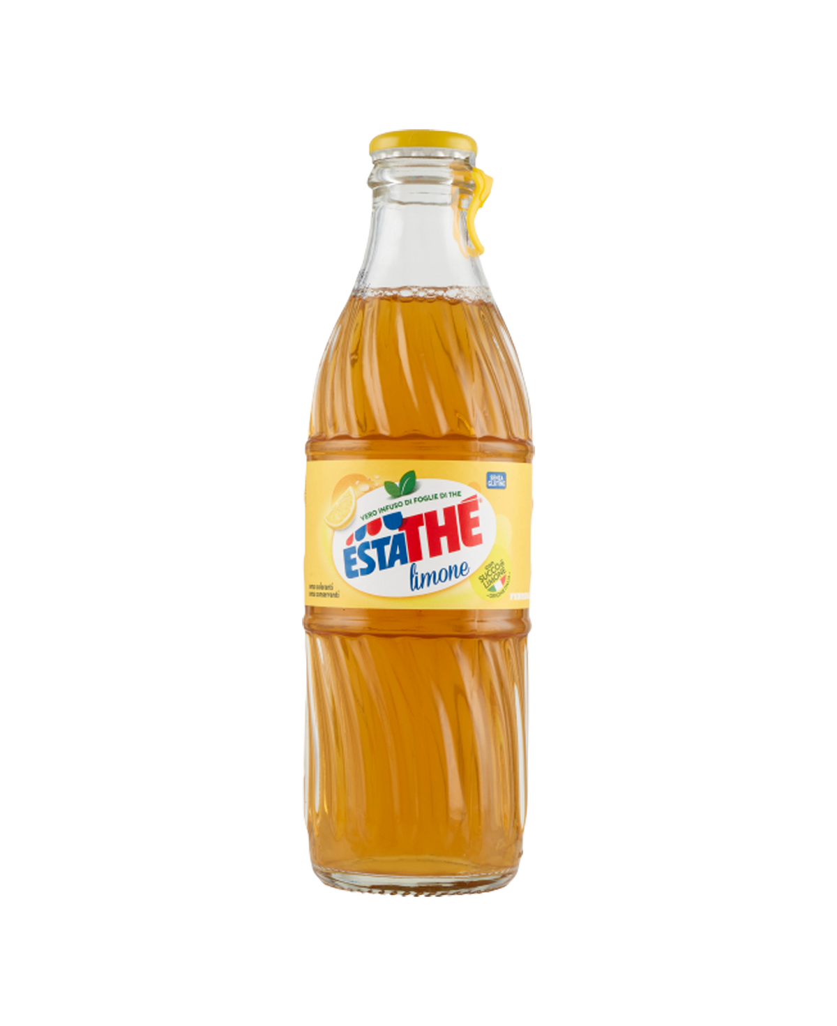 Estathé Lemon (Limone) – Italian Iced Tea in Glass Bottle, 250ml ...