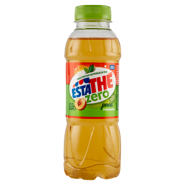EstaThe ZERO Peach, FULL CASE, 12 x 500 ml — Piccolo's Gastronomia Italiana
