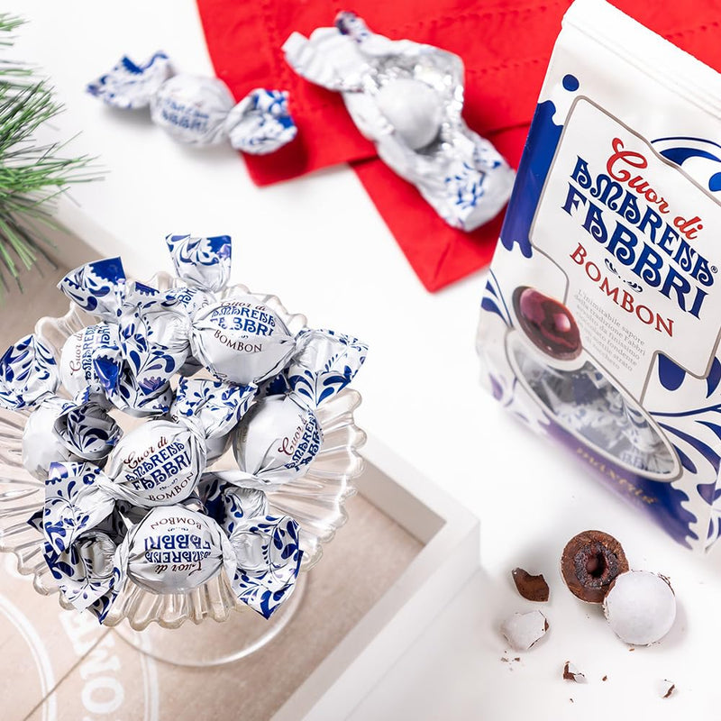 Fabbri Chocolate Bombons – Chocolate Covered Cherries, 5.3 oz