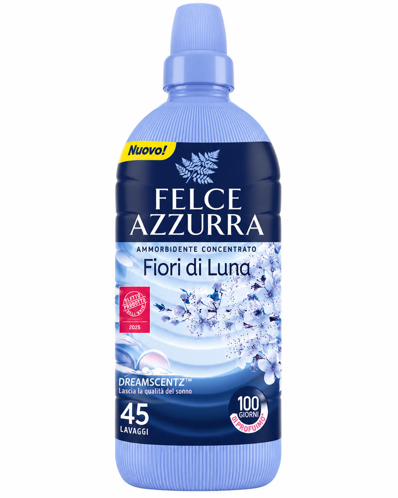 Felce Azzurra Fiori di Luna Concentrated Fabric Softener – 30.4 fl oz (900ml)