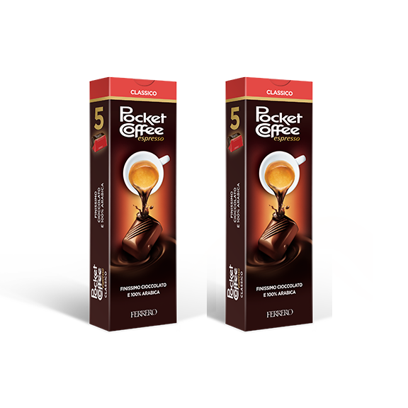 Ferrero Pocket Coffee Espresso, 5 piece 62.5g