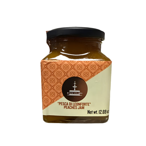 Fiasconaro Peaches Jam, "Pesca Di Leonforte", 12.69 oz