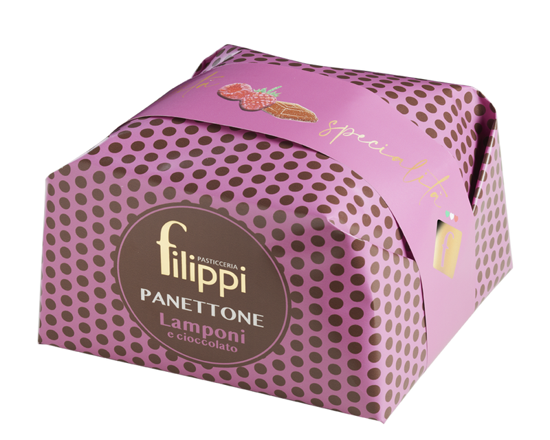 Filippi Panettone With Berries and Dark Chocolate, 35.27 oz | 1kg