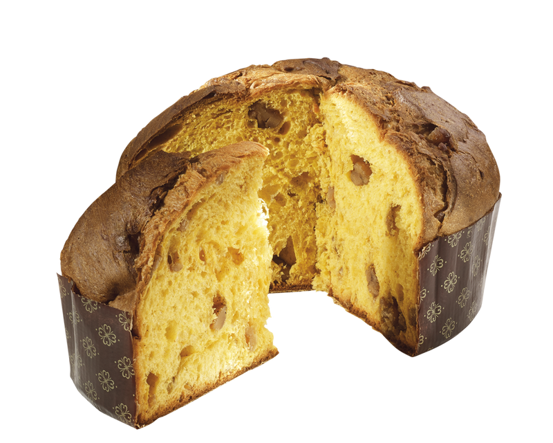 Filippi Panettone With Chestnuts, Marron Glace, 35.27 oz | 1kg