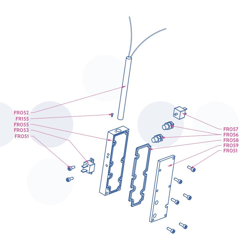 Didiesse Frog Heating Element Cappuccino, cod. FR052