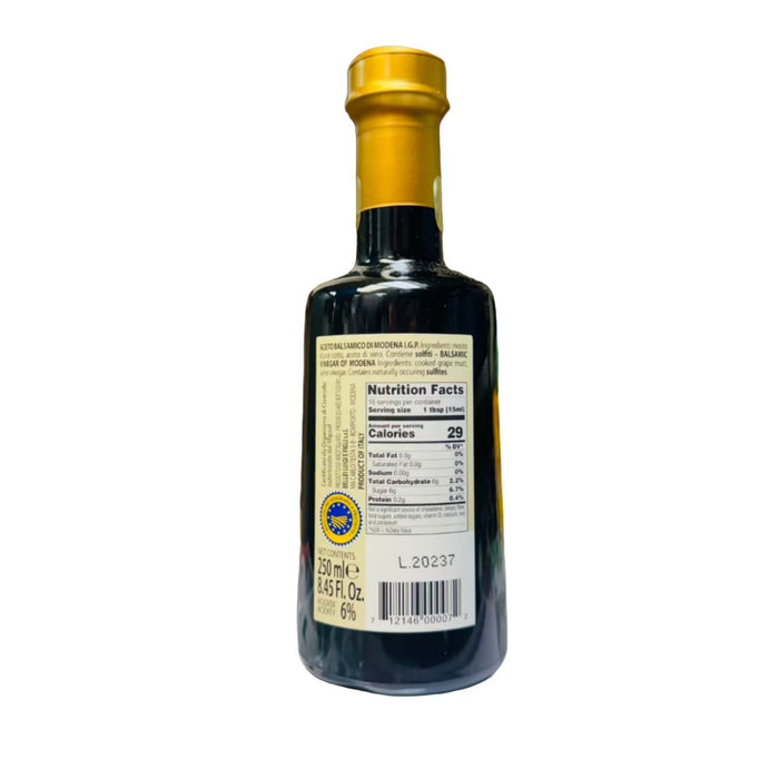 Estensis Nobilitas Balsamic Vinegar of Modena White Label, 8.45 fl oz | 250ml
