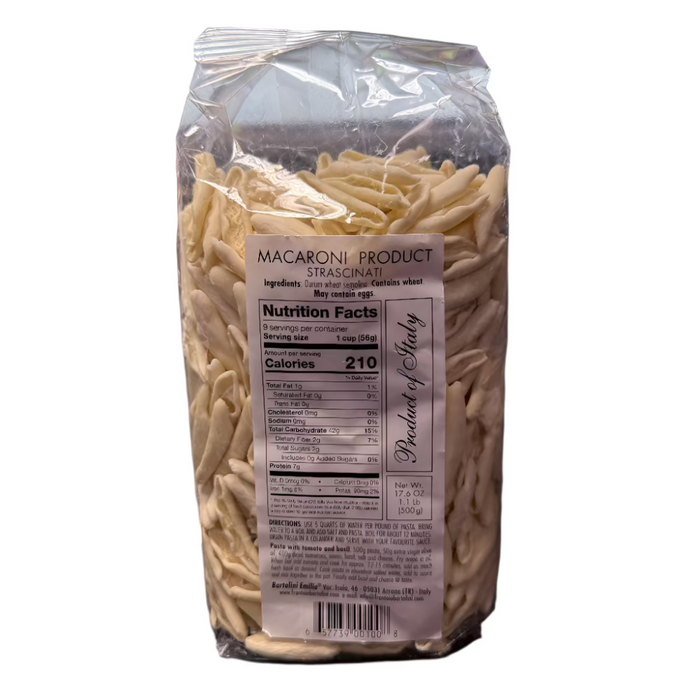 Bartolini Strascinati Pasta, 17.6 oz | 500g