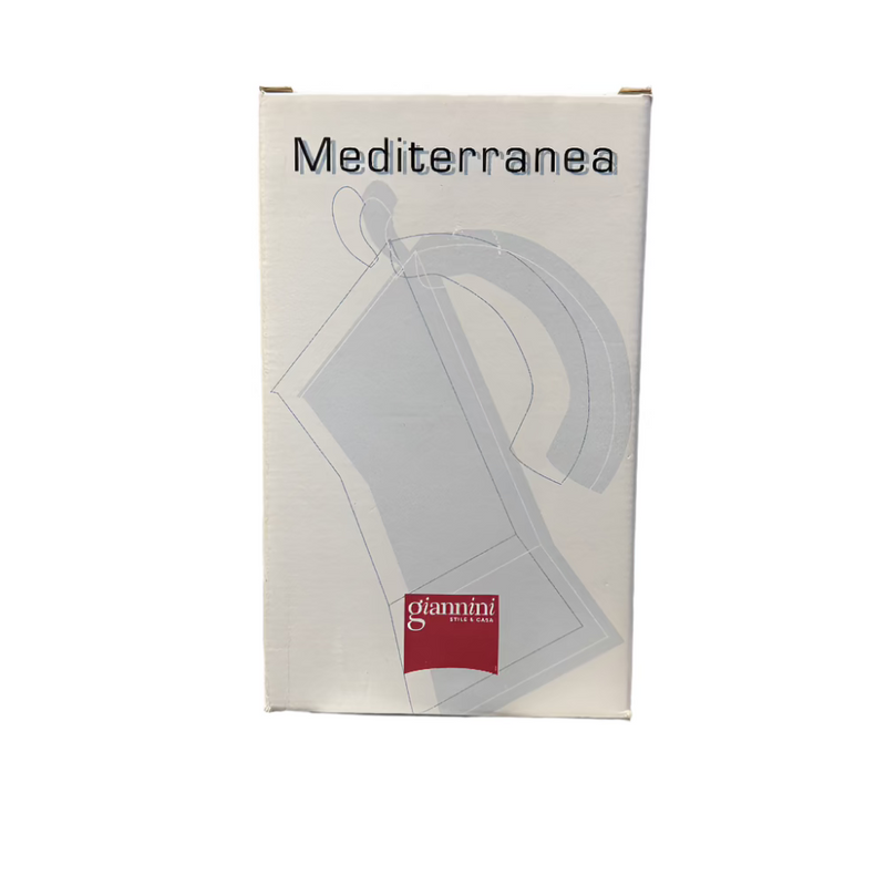Carlo Giannini Mediterranea, Espresso Coffee Maker Stainless Steel