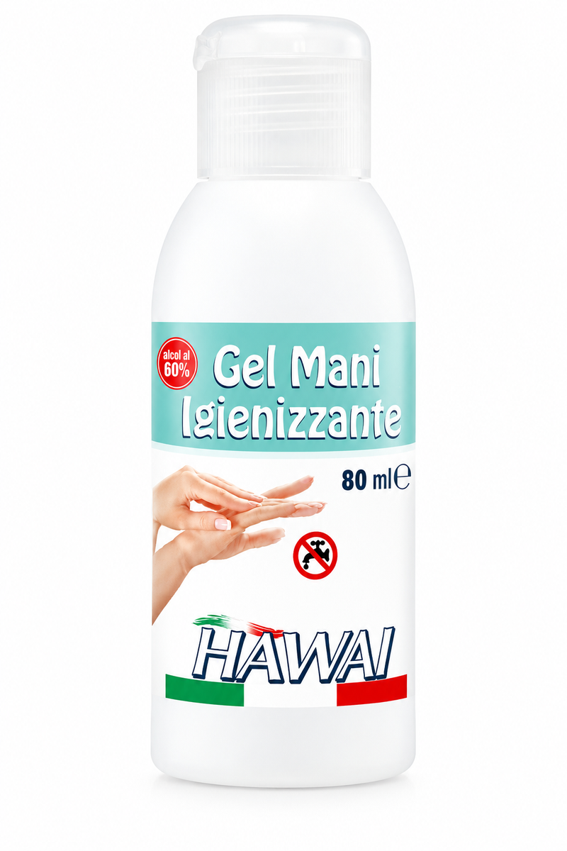 Gelix Hawaii Hand Sanitizing Gel, 2.7 fl oz (80ml) – Italian Hand Sanitizer Gel