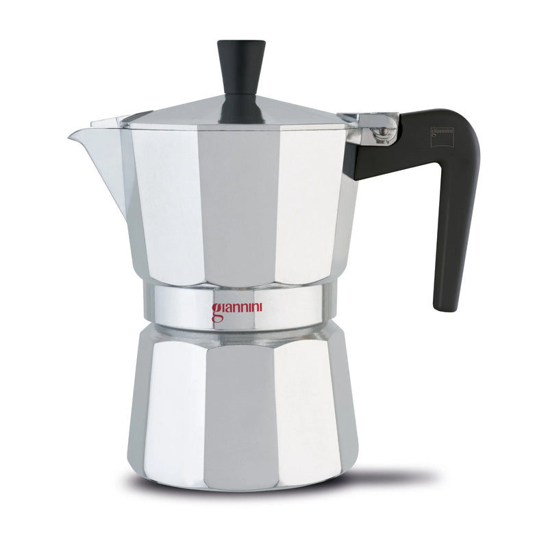Giannini Nina, Aluminum Stove Top Espresso Coffee Maker, 6 Cup