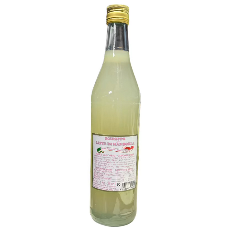 Giarola Sciroppo Latte Di Mandorla, 26 FL OZ Bottle