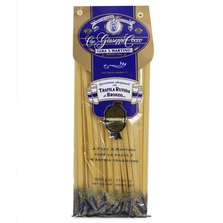 Giuseppe Cocco Fettuccine Pasta, 17.6 oz | 500g | Bronze-Die Extruded