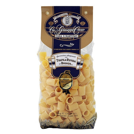 Giuseppe Cocco Mezzi Rigatoni, #A29, 500g
