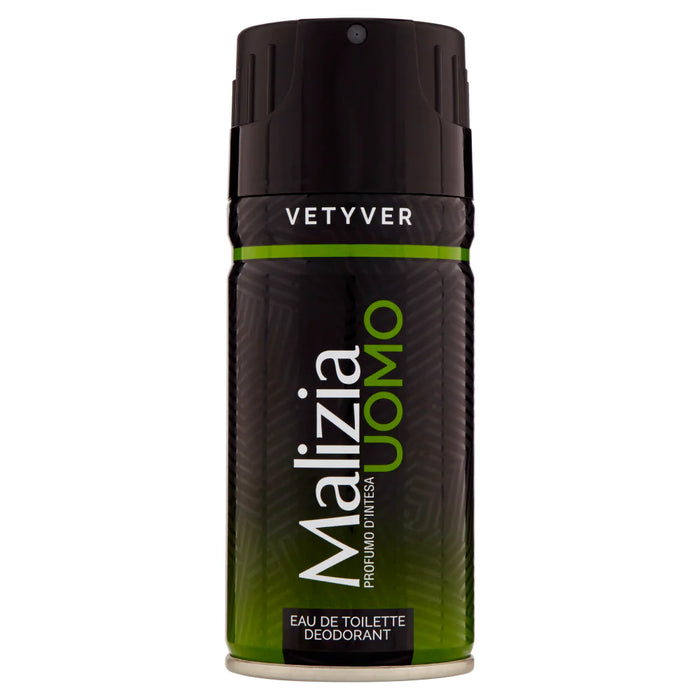 Malizia Uomo Deodorant Spray Vetyver, 150ml