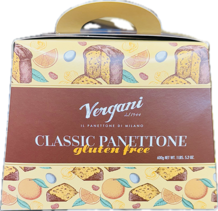 Vergani Gluten Free Panettone, 1 lb 5.2 oz | 600g