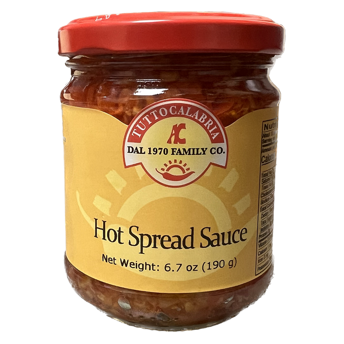 Tutto Calabria Hot Spread Sauce 6.7 oz