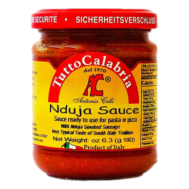 Tutto Calabria Calabrian Pasta Sauce W/ Nduja, 6.7 oz | 185g