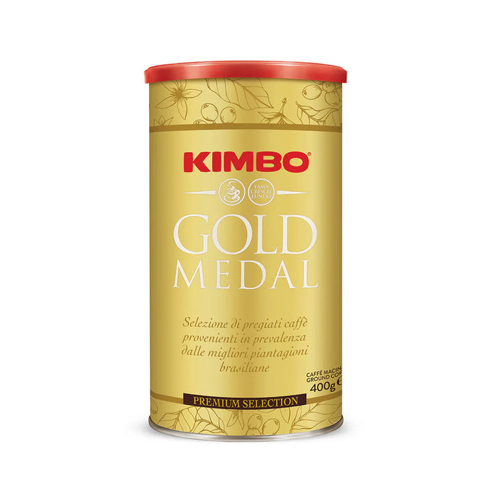 Kimbo Gold Medal, Ground Premium Selection Tin, 14.10 oz | 400g