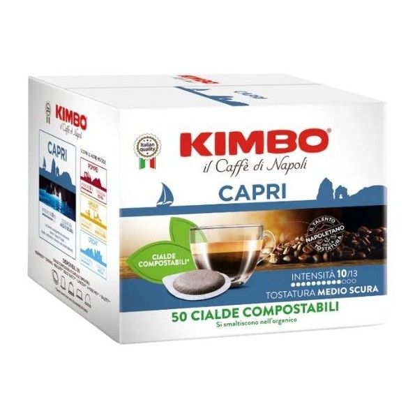 Kimbo Espresso Capri ESE Pods, 10/13 intensity, 7g, 50 Pack
