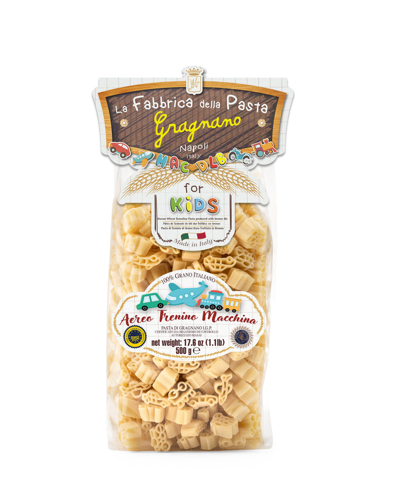 La Fabbrica Della Pasta Auto Pasta for Kids, Auto #465, 17.6 oz | 500g
