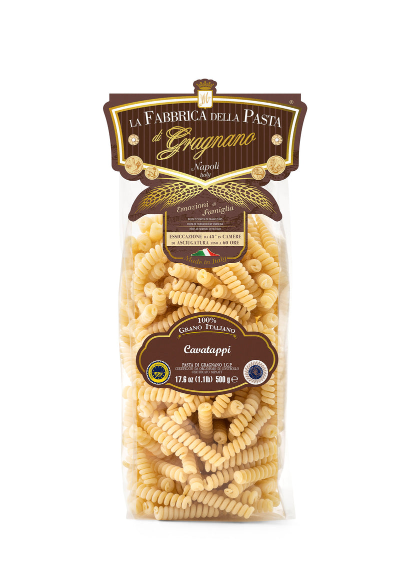La Fabbrica Della Pasta Cavatappi, #947, 17.6 oz