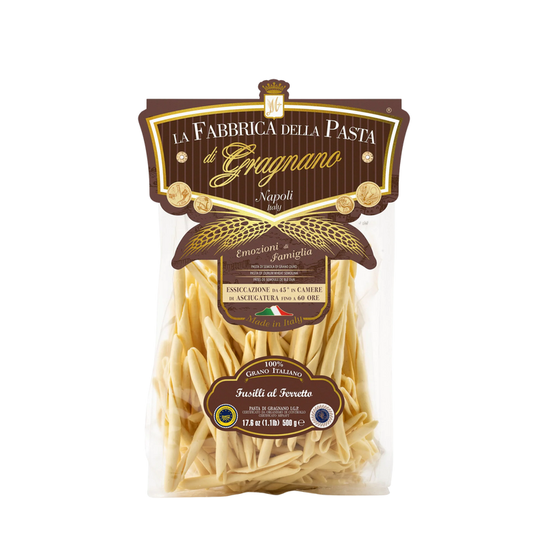 La Fabbrica Della Pasta Fusilli al Ferretto, #717, 17.6 oz | 500gr