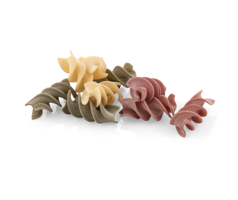 La Fabbrica Della Pasta Fusilloni Tricolor Pasta, #581, 17.6 oz | 500gr