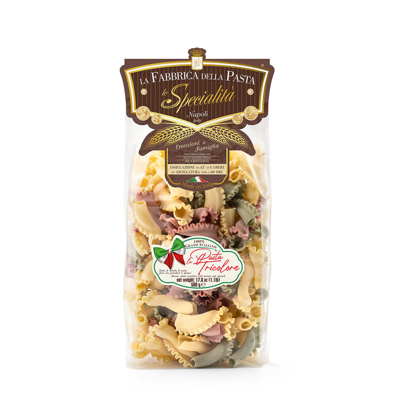 La Fabbrica Della Pasta Gigli Italiani, Tricolor, #755, 17.6 oz | 500g