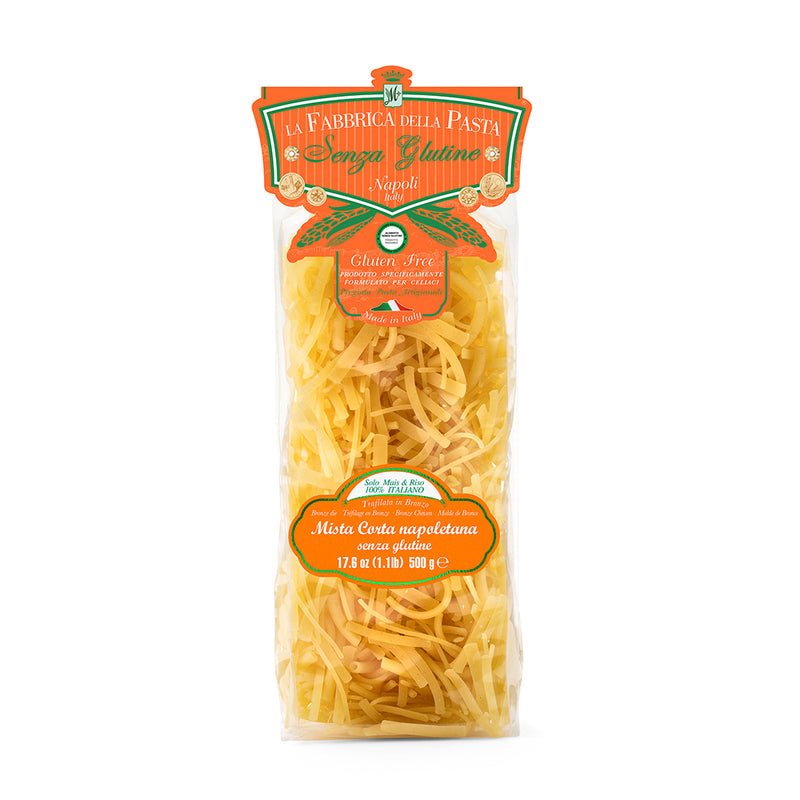 La Fabbrica Della Pasta Gluten Free 'a Mista Corta, #151GF, 17.6 oz | 500gr