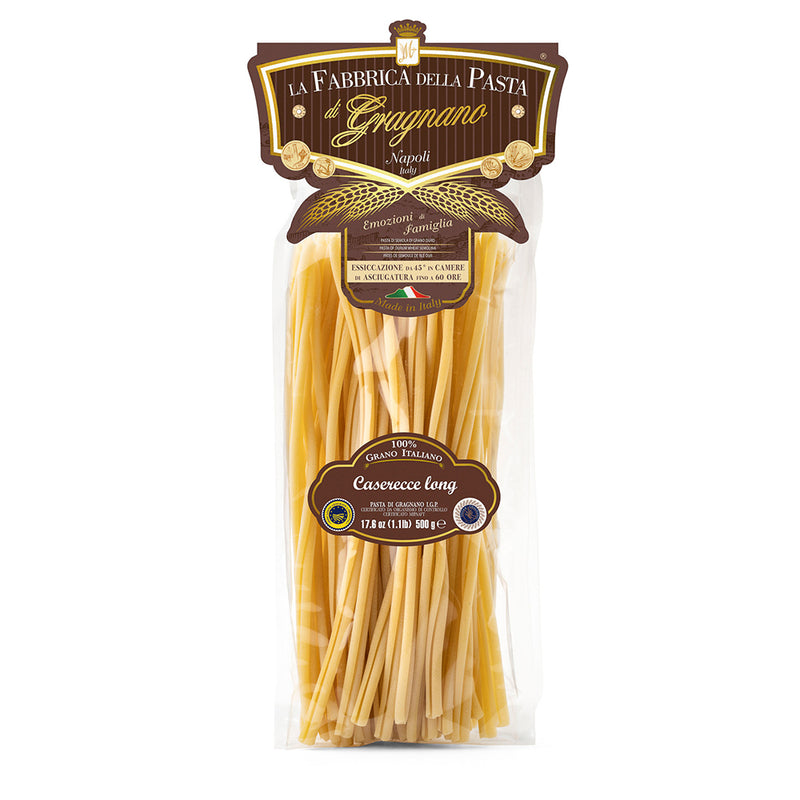 La Fabbrica Della Pasta 'e Caserecce Long, #555, 17.6 oz | 500gr