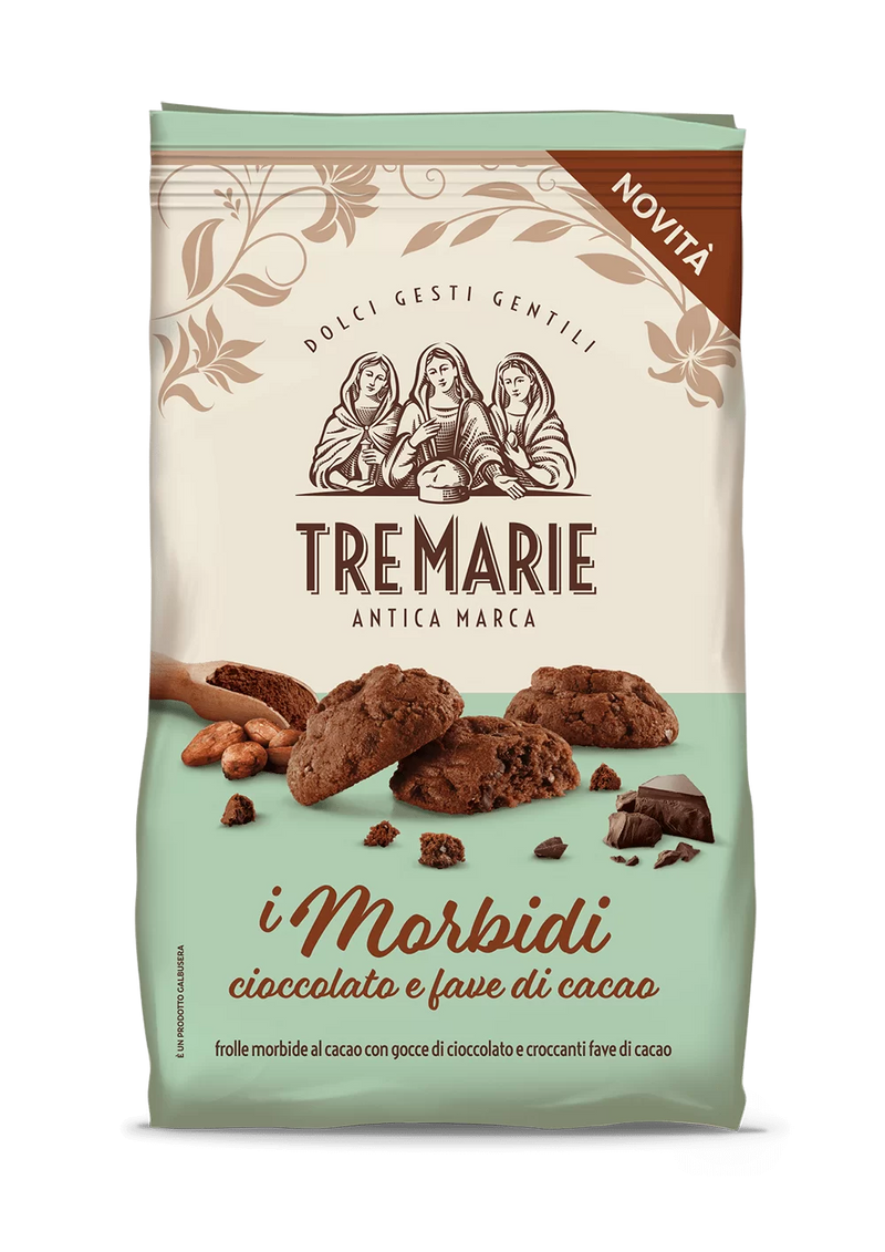 Tre Marie I Morbidi Soft Cocoa Cookies – 10.6 oz (300g)
