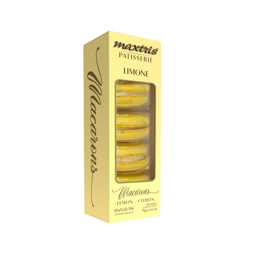 Maxtris Macarons Limone, 2.75 oz | 78g