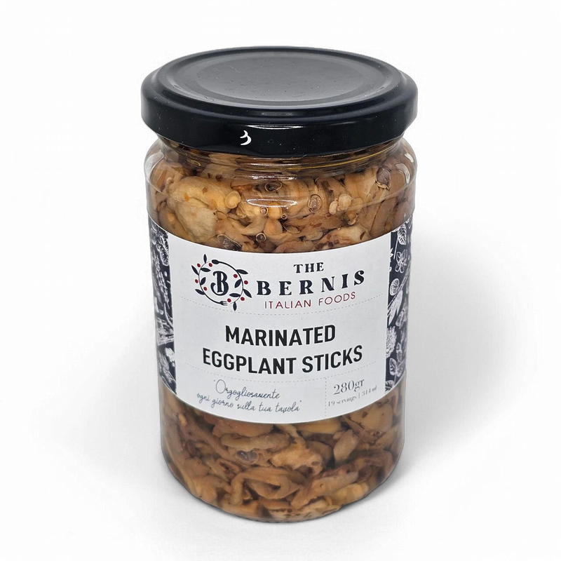 Bernis Marinated Eggplant Stripes in Oil, 280g