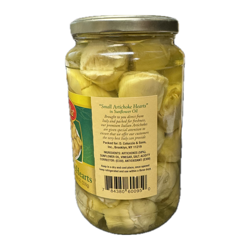 Marinella Small Artichoke Hearts in Sunflower Oil, 18.4 oz | 520g