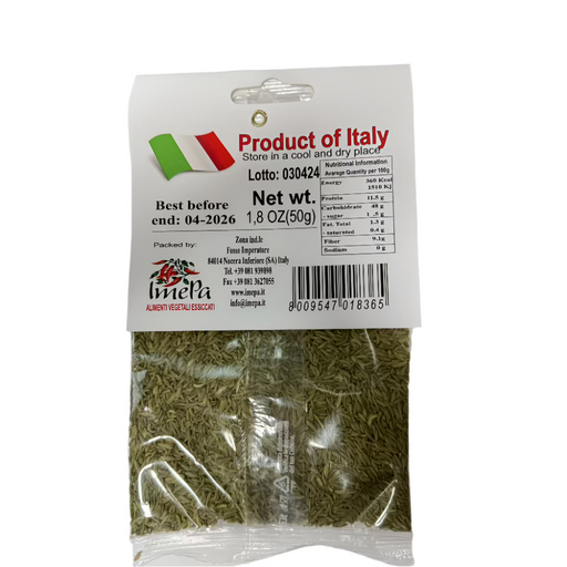 Marinella Fennel Seeds, 1.8 oz | 50g