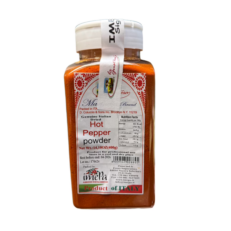 Marinella Hot Pepper Powder, 14.10 oz | 400g